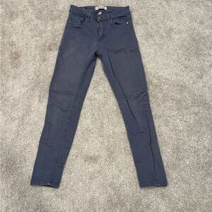 Calvin Klein Women's Skinny Pants - Dark Blue